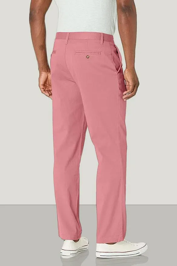 Mens Cotton Chino Trousers