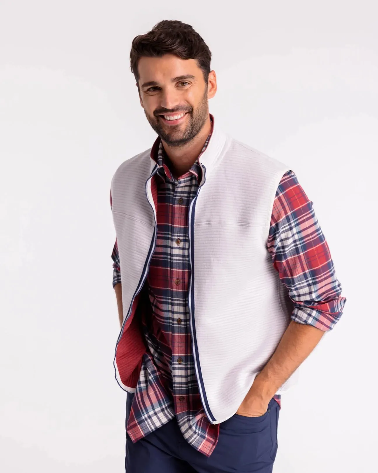 Men's Ridgepoint Heather Reversible Vest