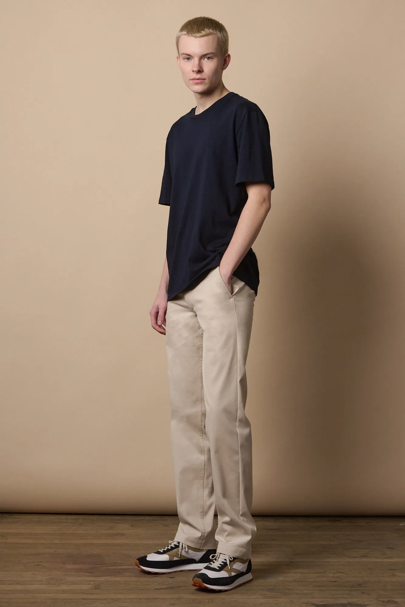 Men's Slim Stretch Chino - Light Stone