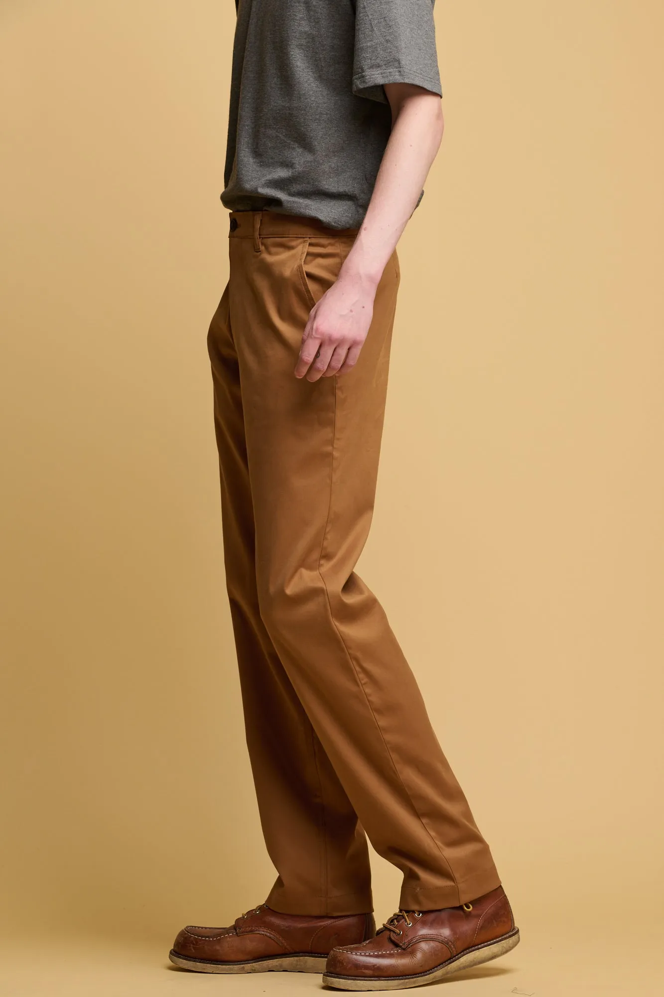 Men's Slim Stretch Chino - Tobacco