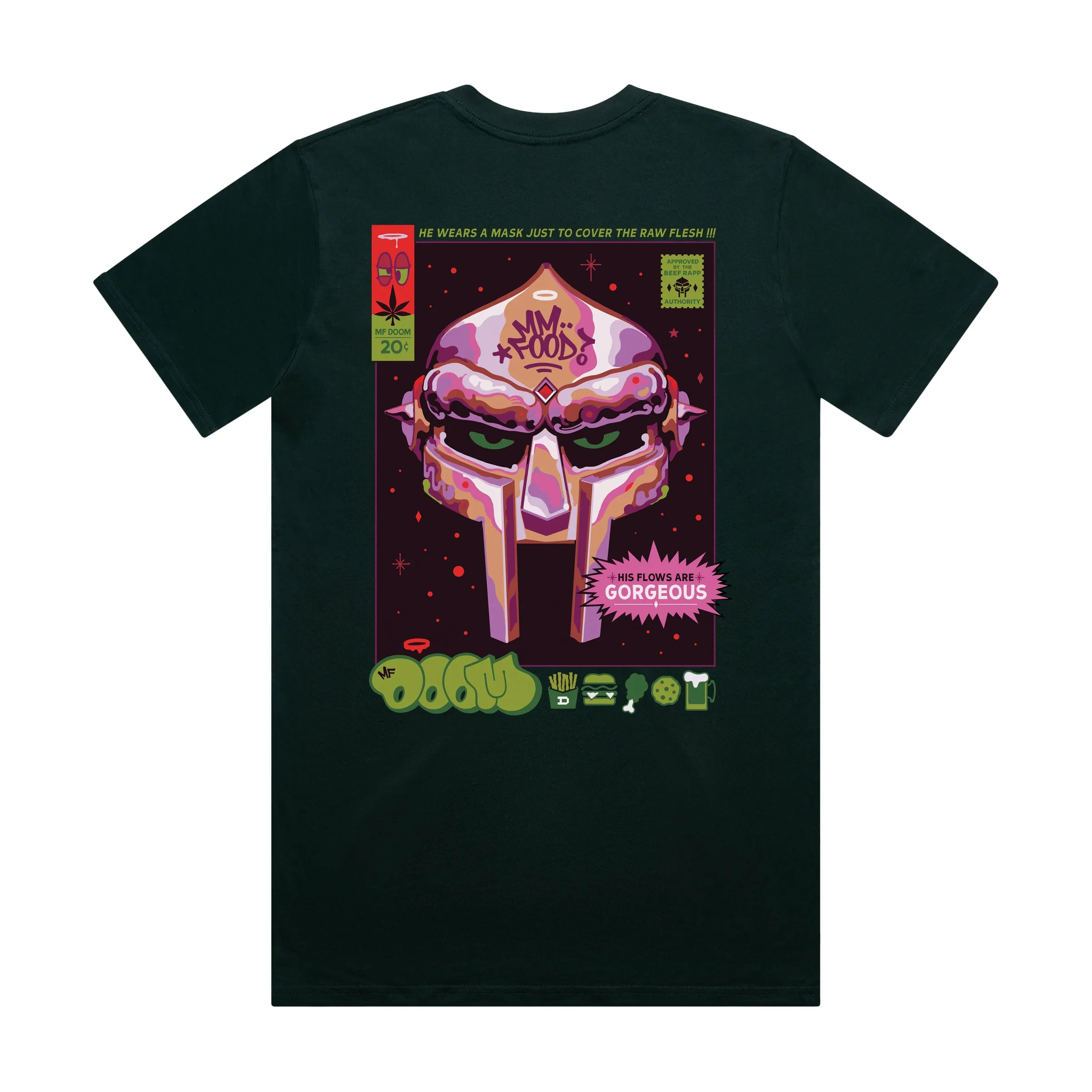 MF DOOM - Beef Rapp Shirt (Pine Green)