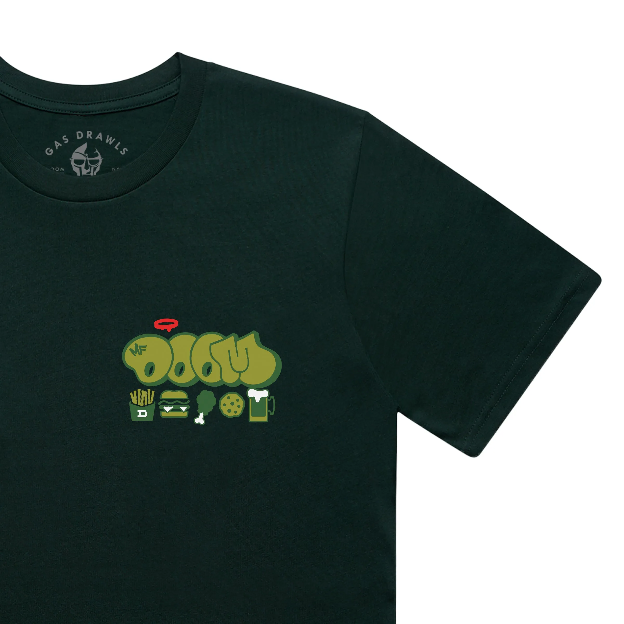 MF DOOM - Beef Rapp Shirt (Pine Green)