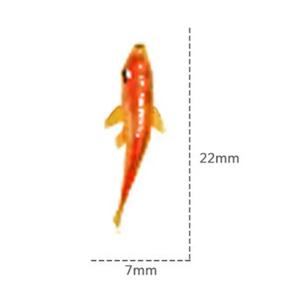 Miniature Koi Fish Clear Film Sticker for Resin Crafts | 3D Koi Pond Resin Painting | Resin Filler (2 Sheets)