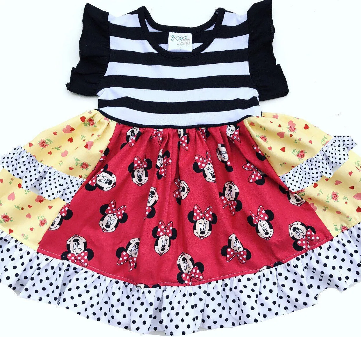 Minnie Mouse Platinum Party style dress