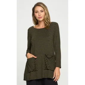 Modal Olive Tunic w/ Pockets