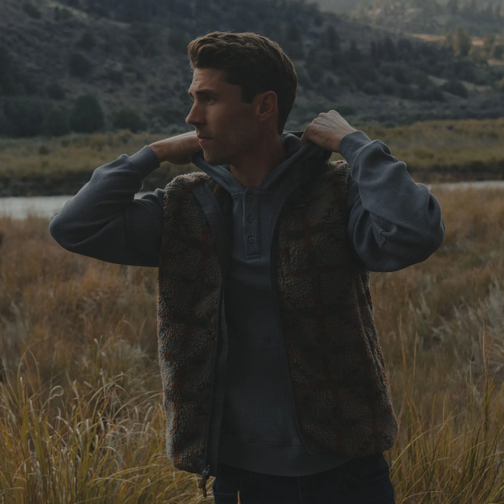 Mojave Rustic Fleece Vest