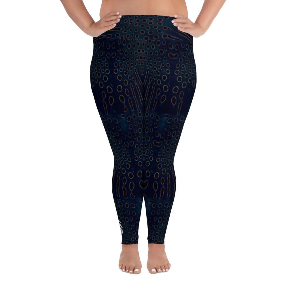 Moonrise Puffer Plus Size Leggings (Warehouse)