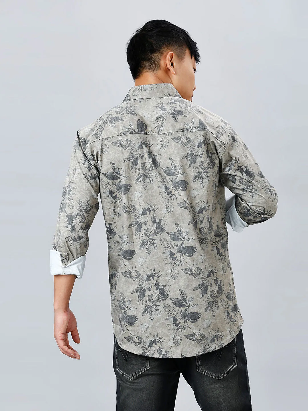 Munich Floral Printed Men's Shirt