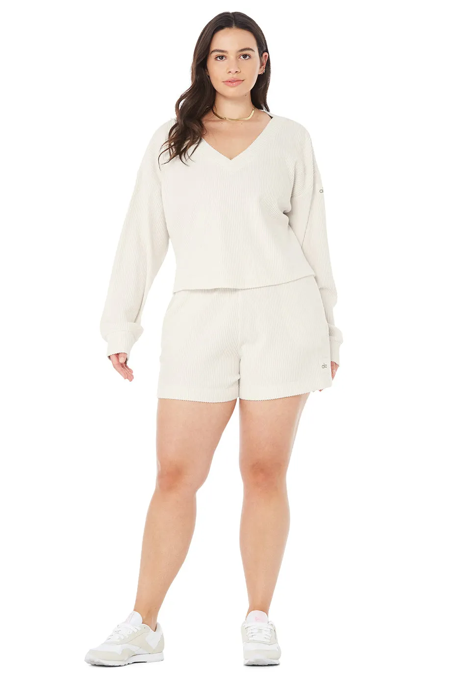 Muse V-Neck Pullover & Muse Short Set