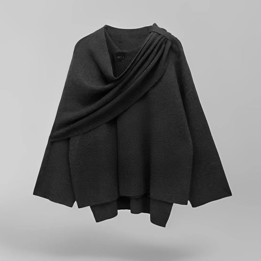 Myrtle™ | Women's Elegant Luxury Style Cape Mantel Top