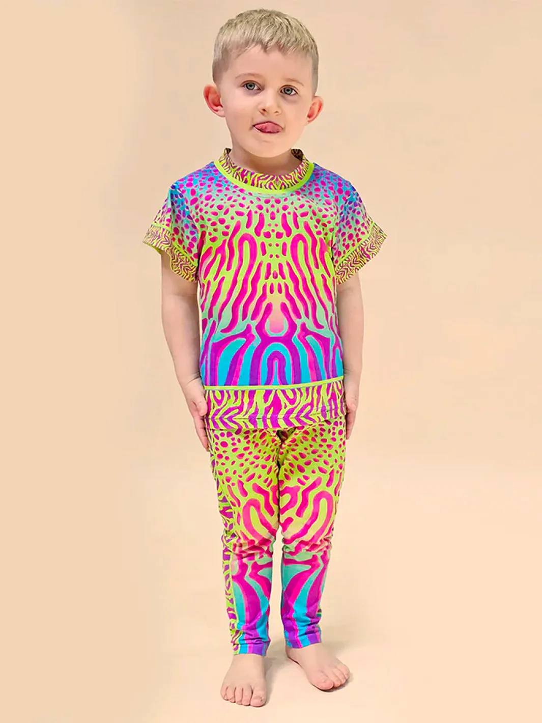 NEON FLUX KIDS COTTON TEE