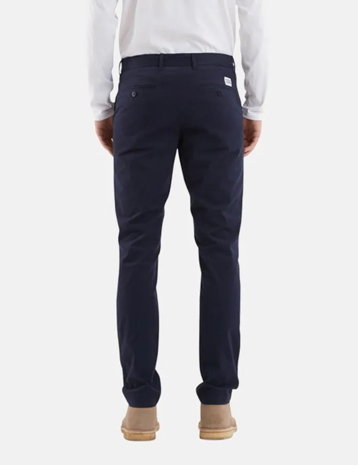 Norse Projects Aros Light Stretch Chino (Slim) - Dark Navy Blue