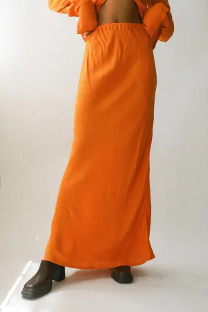 Orange Sinem Skirt