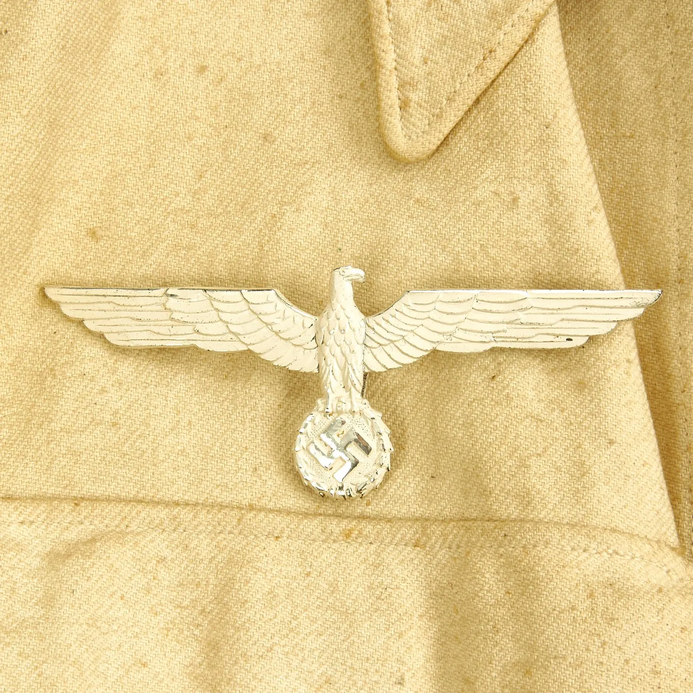 Original German WWII Heer Stabsarzt Staff Surgeon Named Summer Tunic