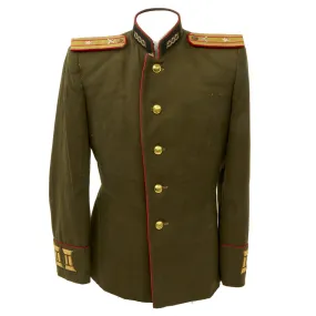 Original Soviet Russian WWII Era M-1943 Victory Parade Mundir Artillery Major Uniform Tunic