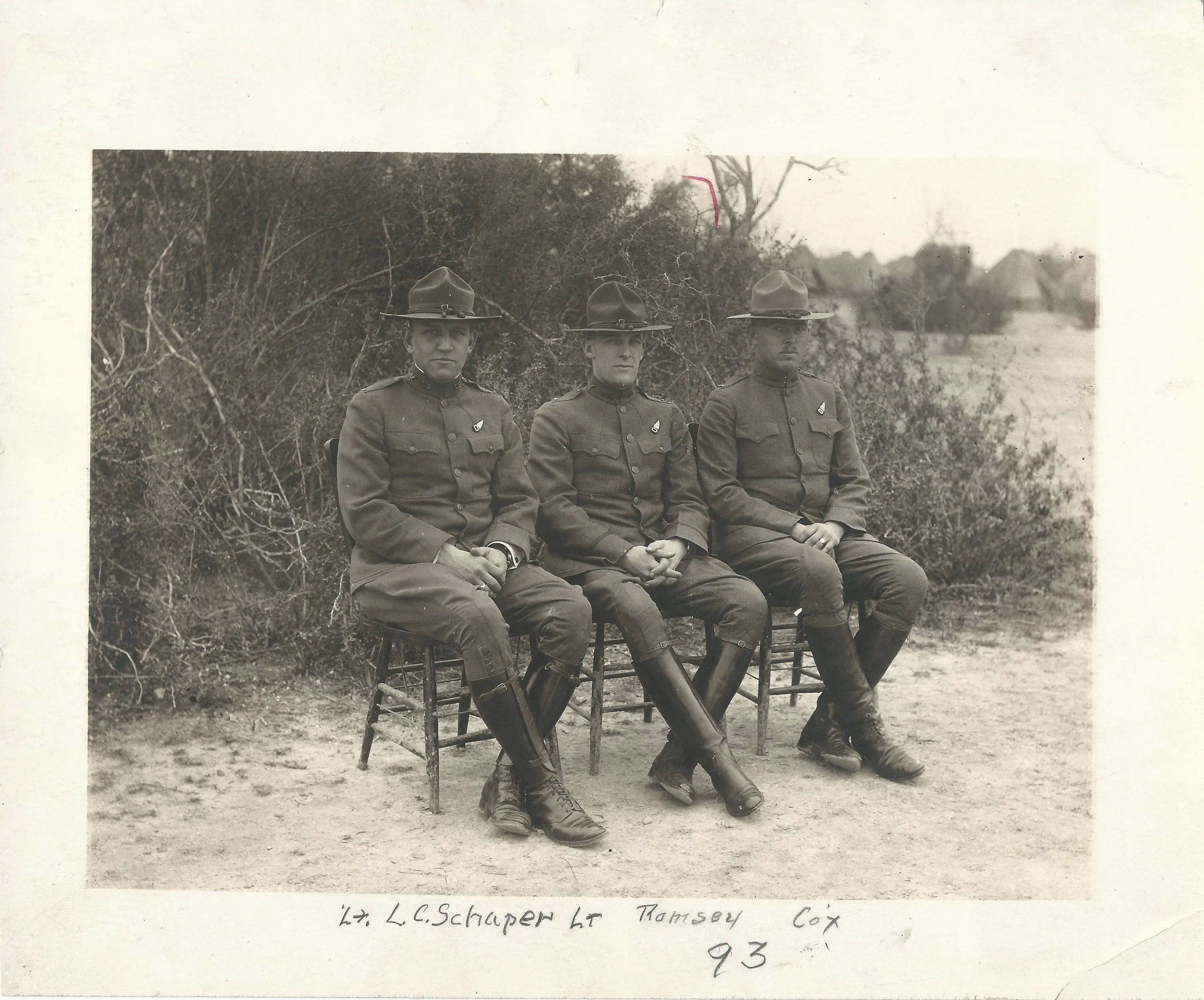 Original U.S. WWI Army Balloon Officer Named Grouping - AEF Army Air Service