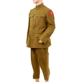 Original WWI U.S. Army 332nd Infantry Regiment Ambulance Service American Red Cross M1912 Uniform Set