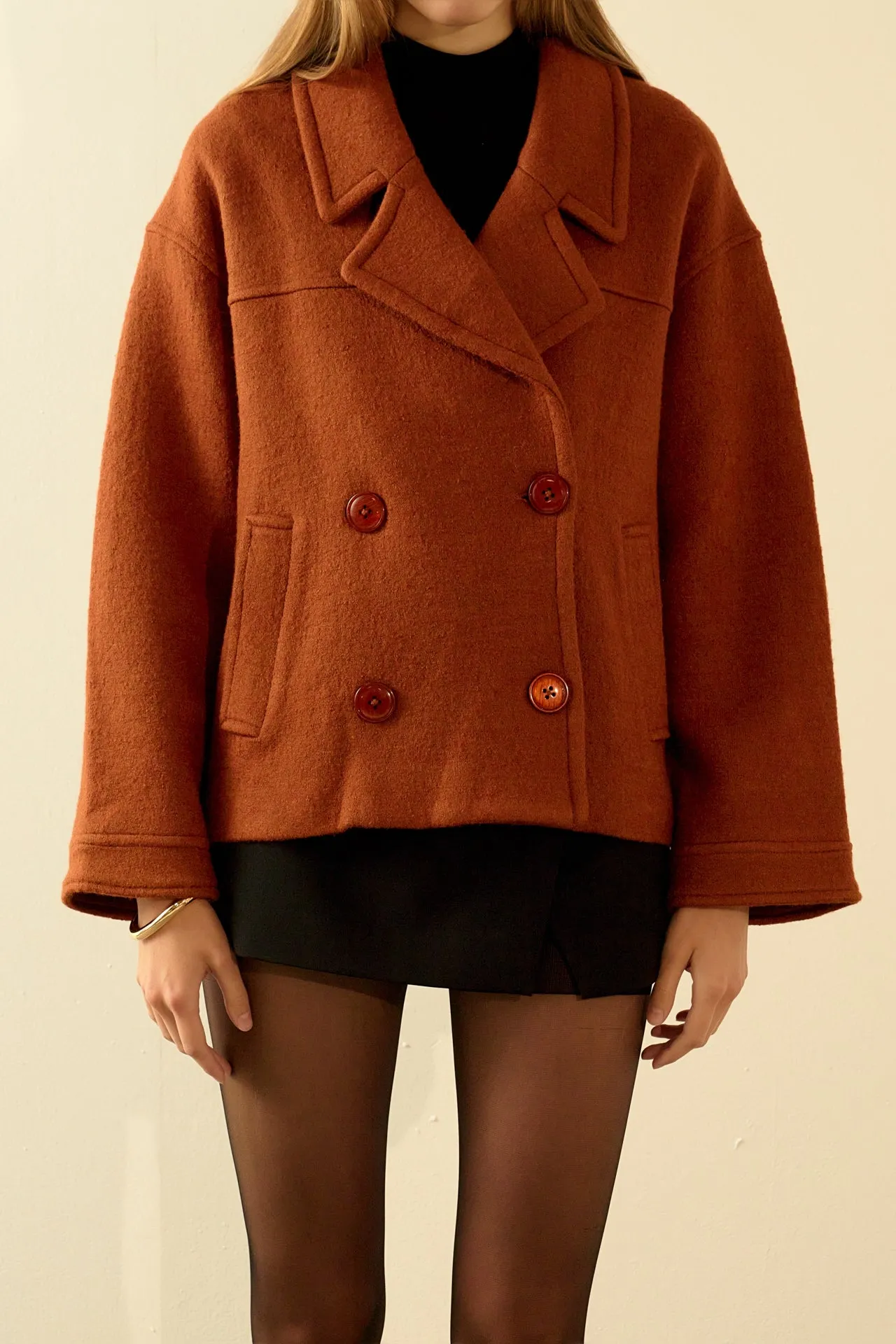 Oversized Short Coat