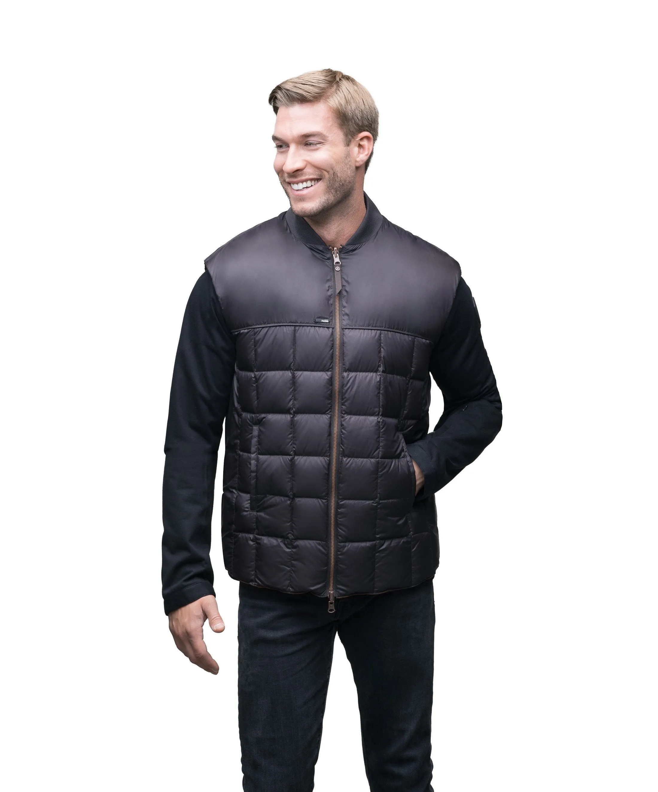 Paavo Men's Reversible Quilted Vest