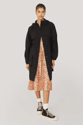 Pala Poncho Hooded Coat