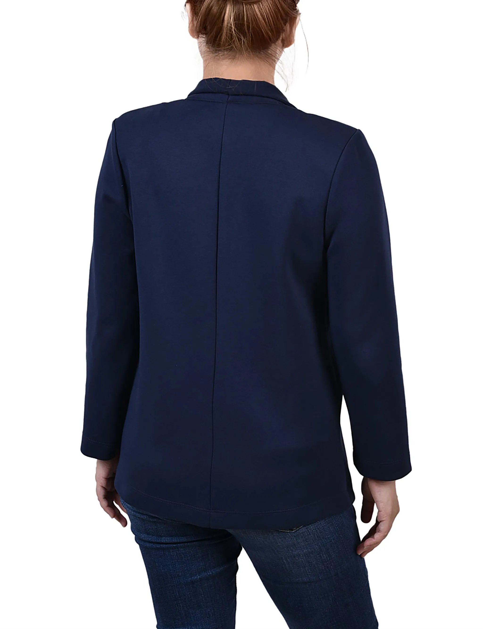 Petite 3/4 Sleeve Ponte Jacket