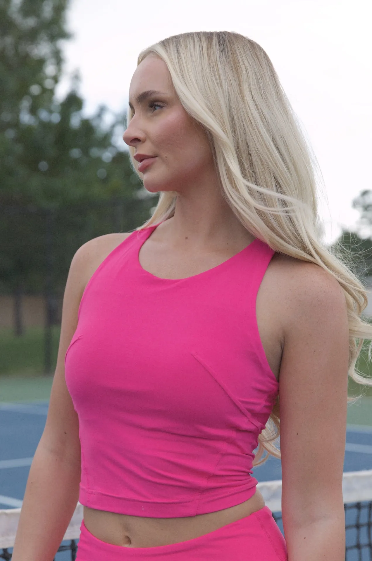 Pink Workout Top