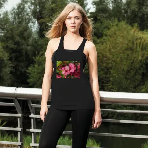 PinkFlowers Women's Loose Racerback Tank Top