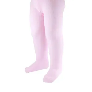 PLAIN PINK COTTON TIGHTS (NB-12 YEARS)