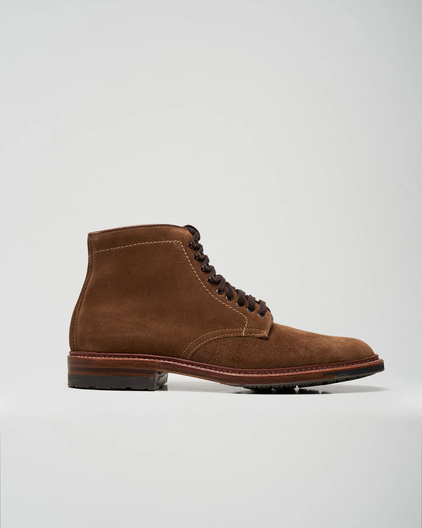 Plain Toe Boot | 4511HC | Suede | Snuff