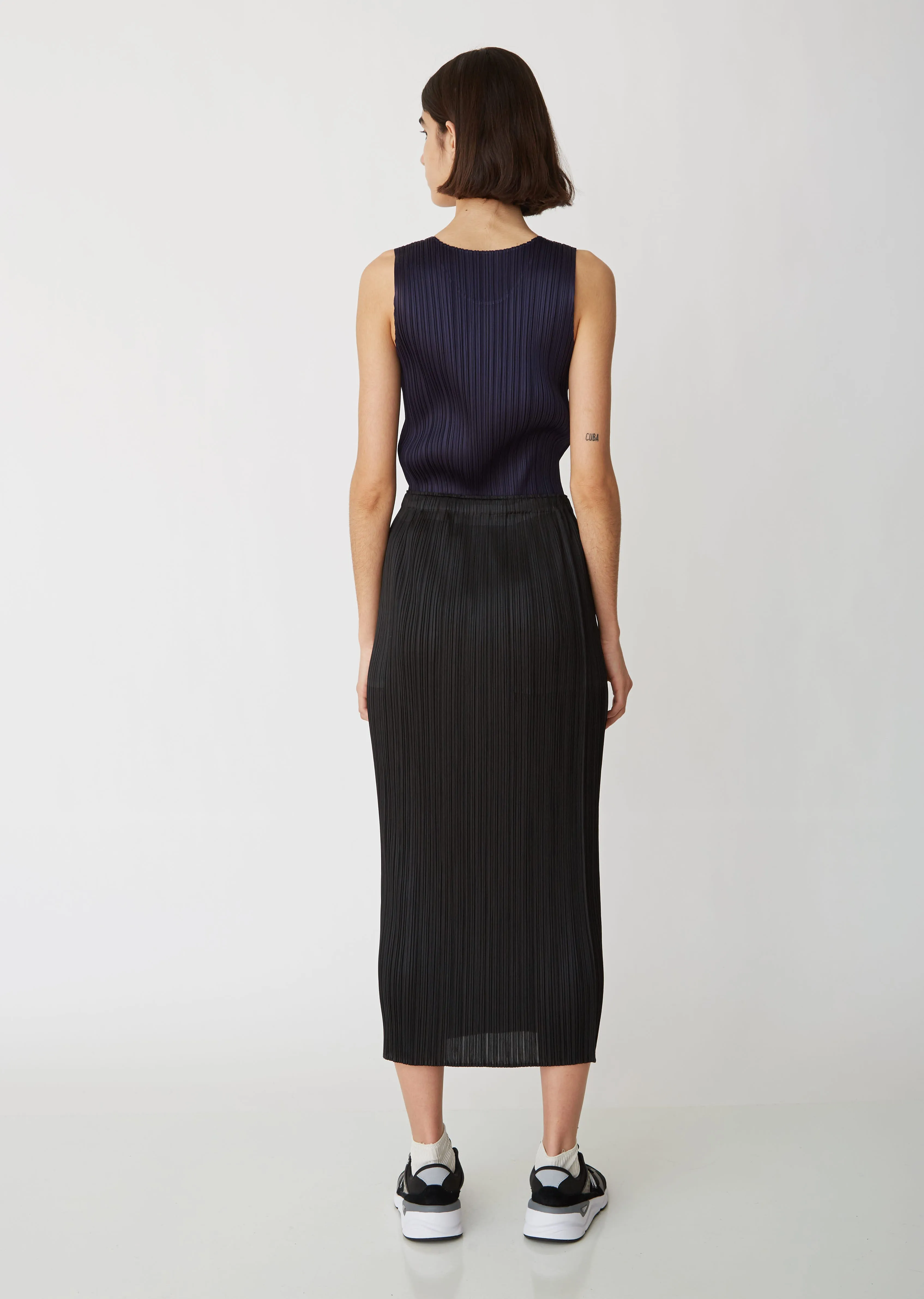 Pleated Basic Skirt