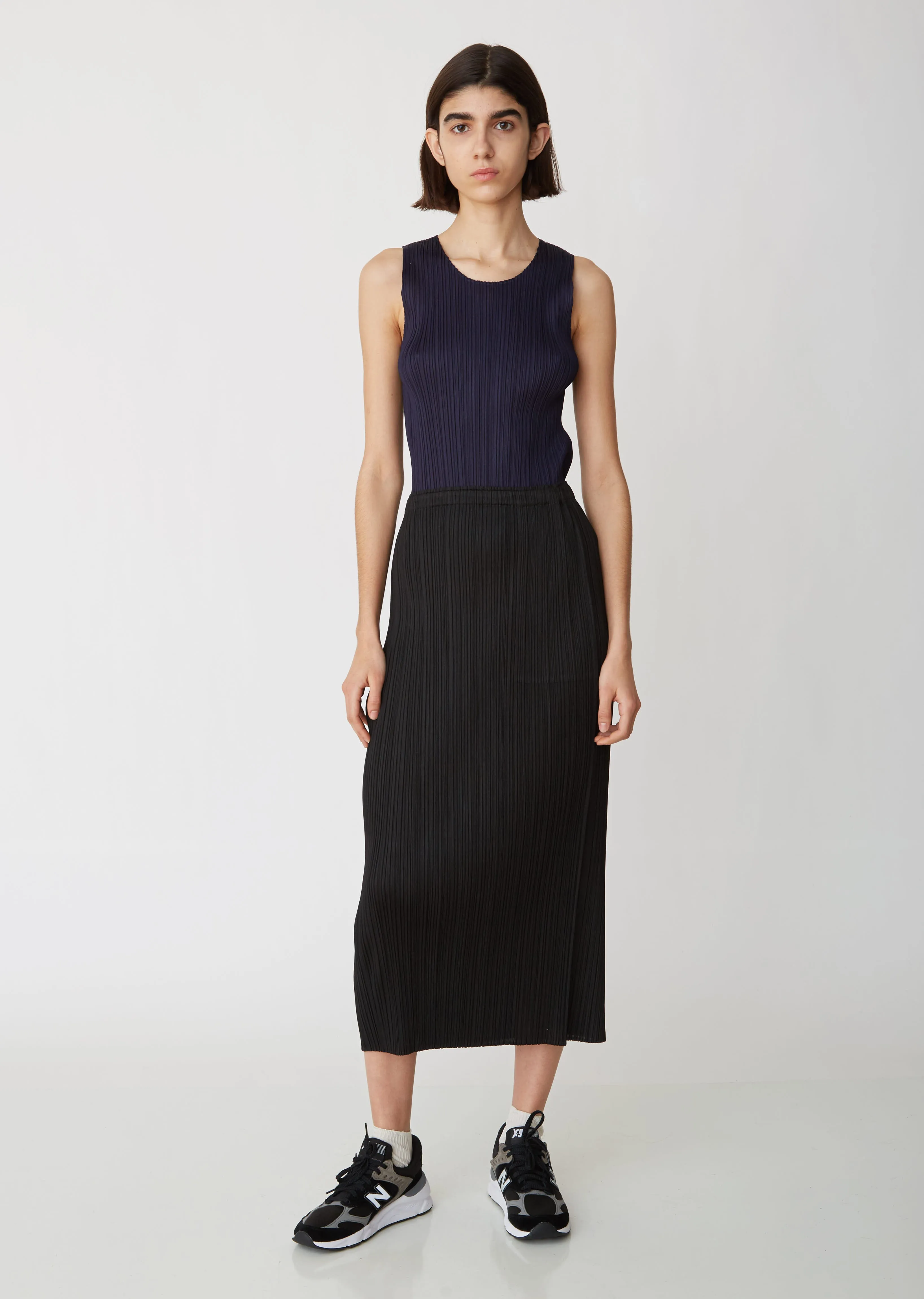 Pleated Basic Skirt