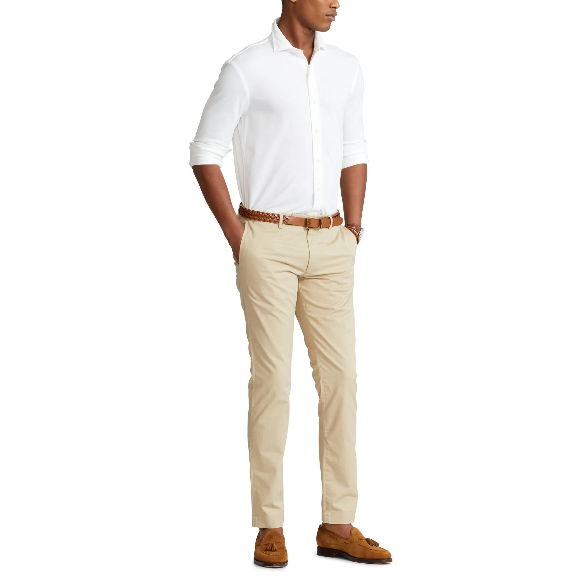 Polo Ralph Lauren Stretch Slim Fit Chino Pant - Beige
