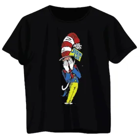 Prime Jason Lee Cat in The Hat T Shirt Black