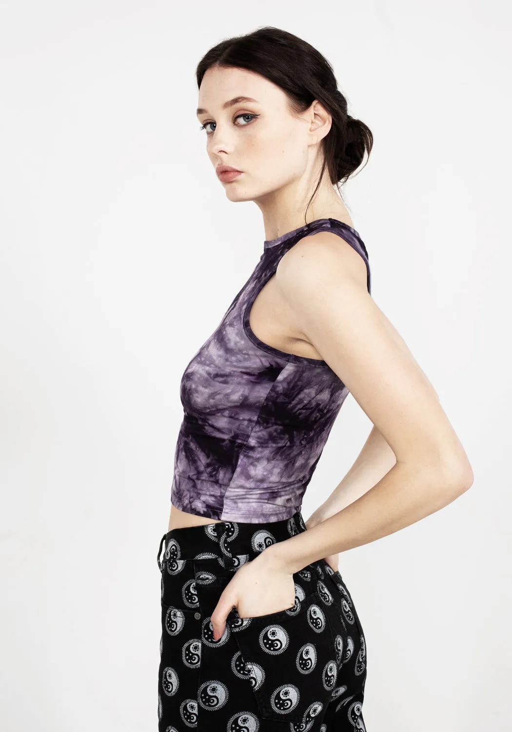 PURPLE HAZE CROP VEST