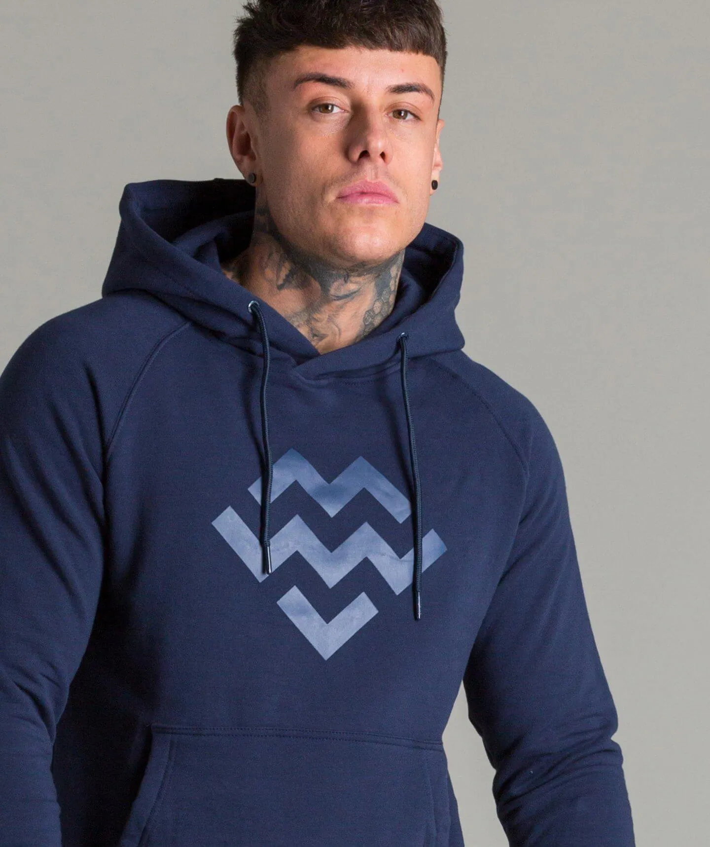 Pursuit Logo Pullover Hoodie (Navy)