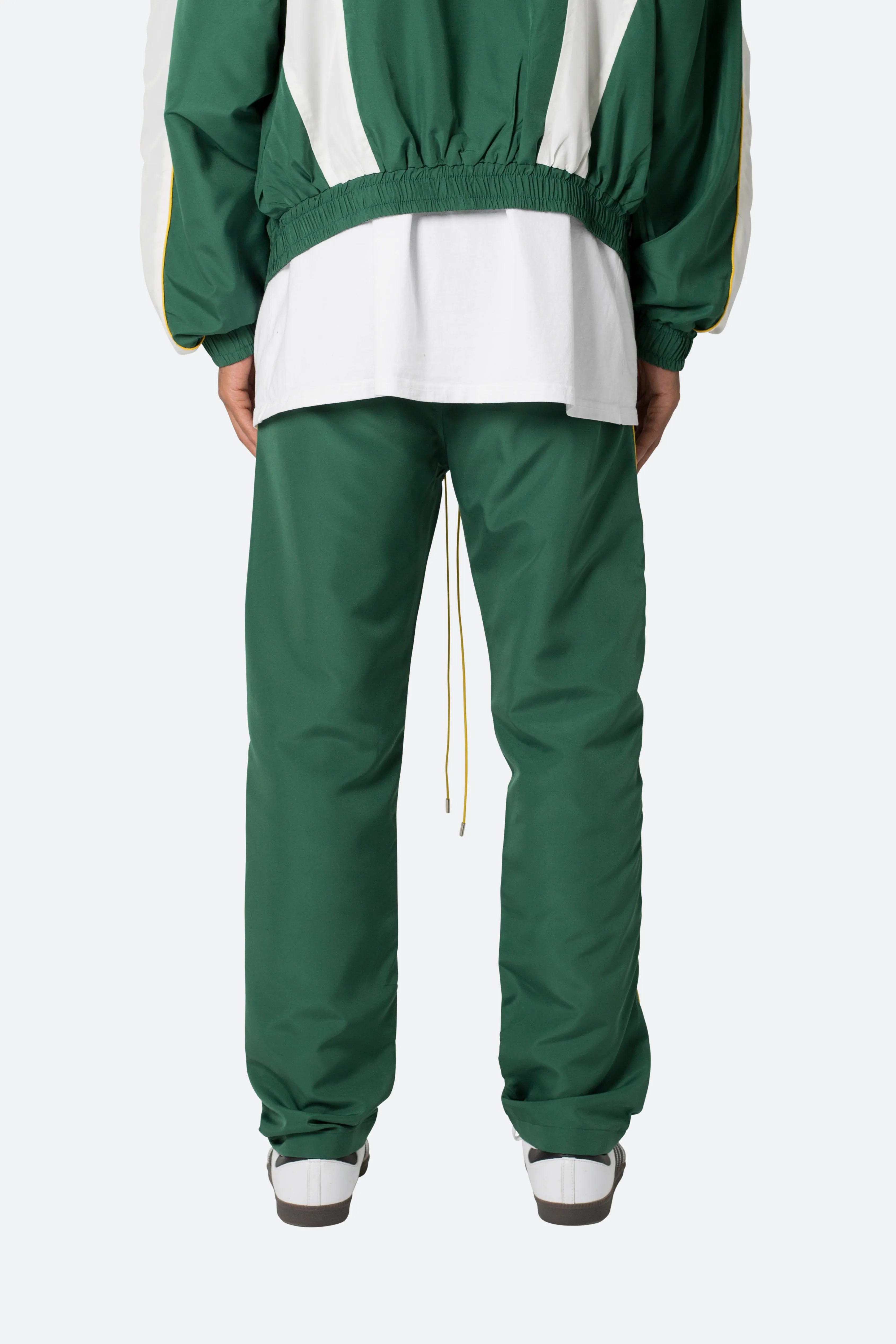 Race Track Pants - Green/White