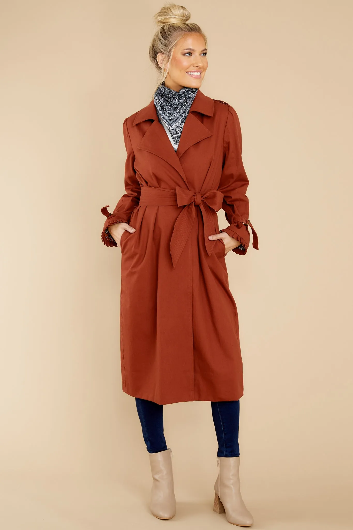 Rally Sienna Trench Coat