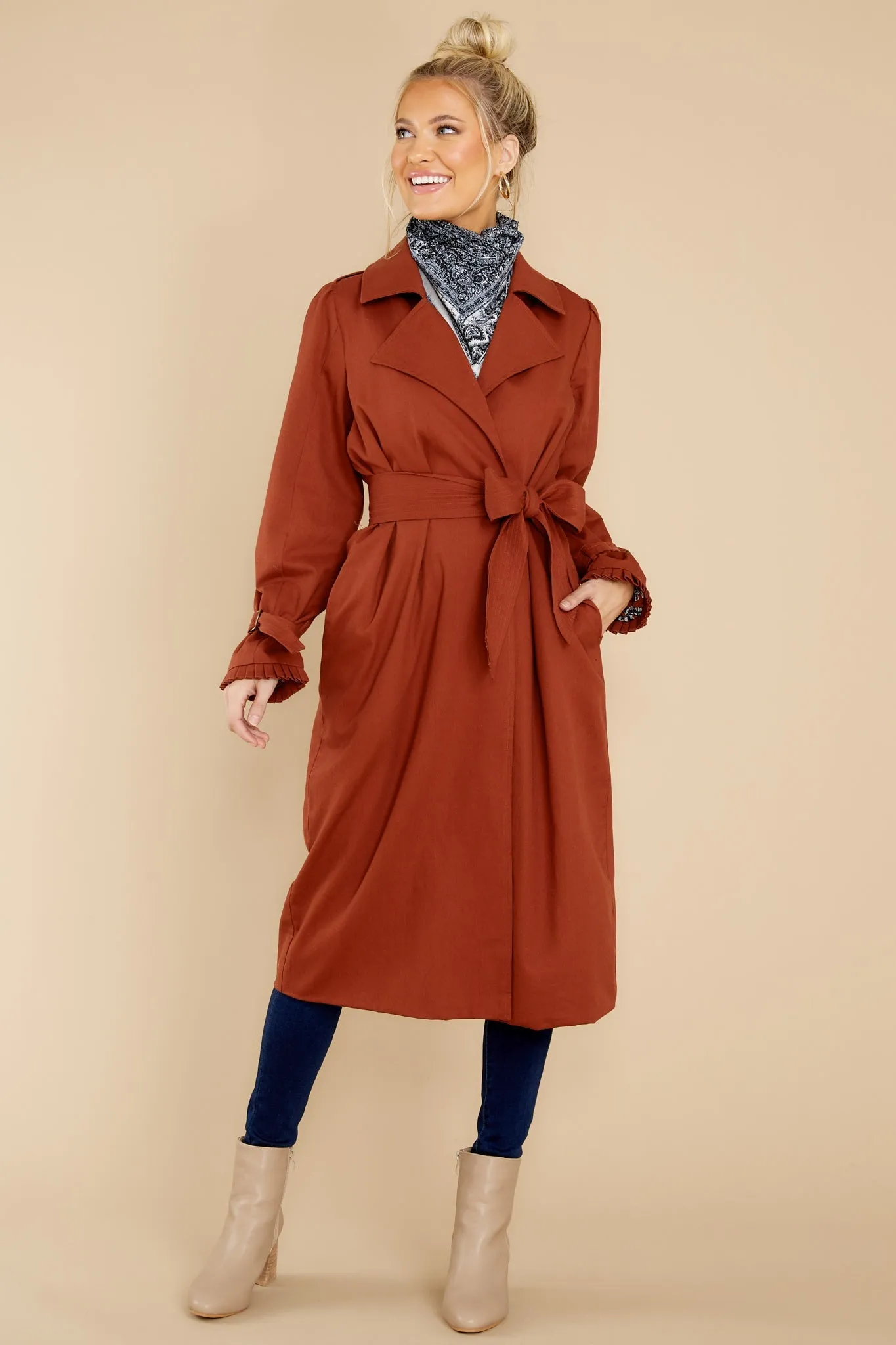 Rally Sienna Trench Coat