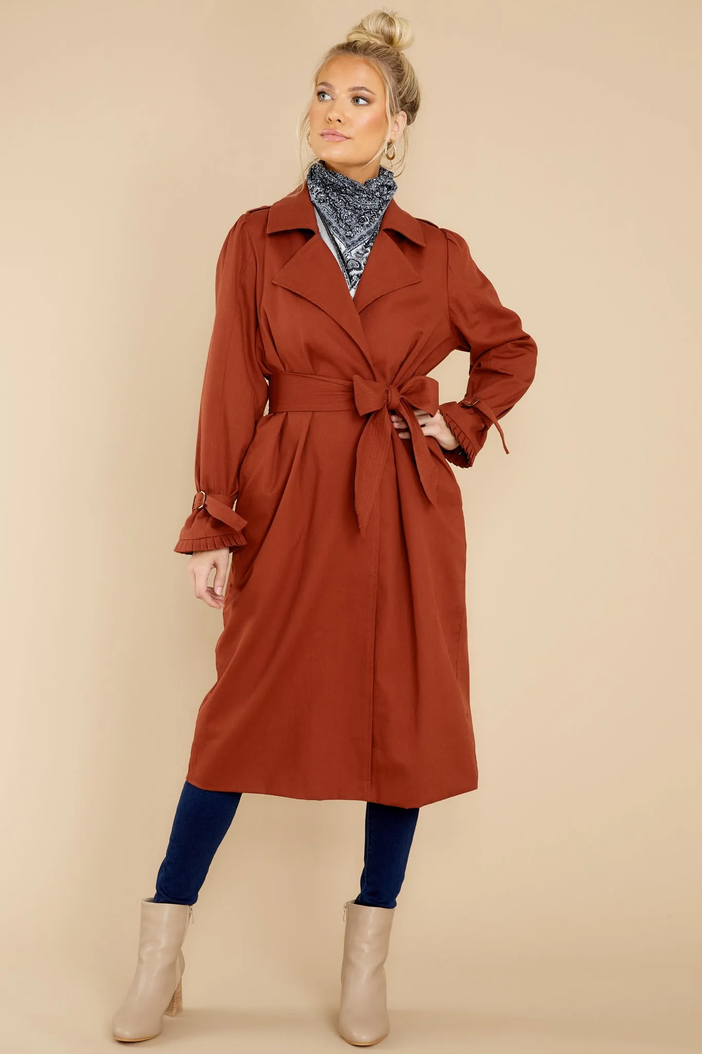 Rally Sienna Trench Coat