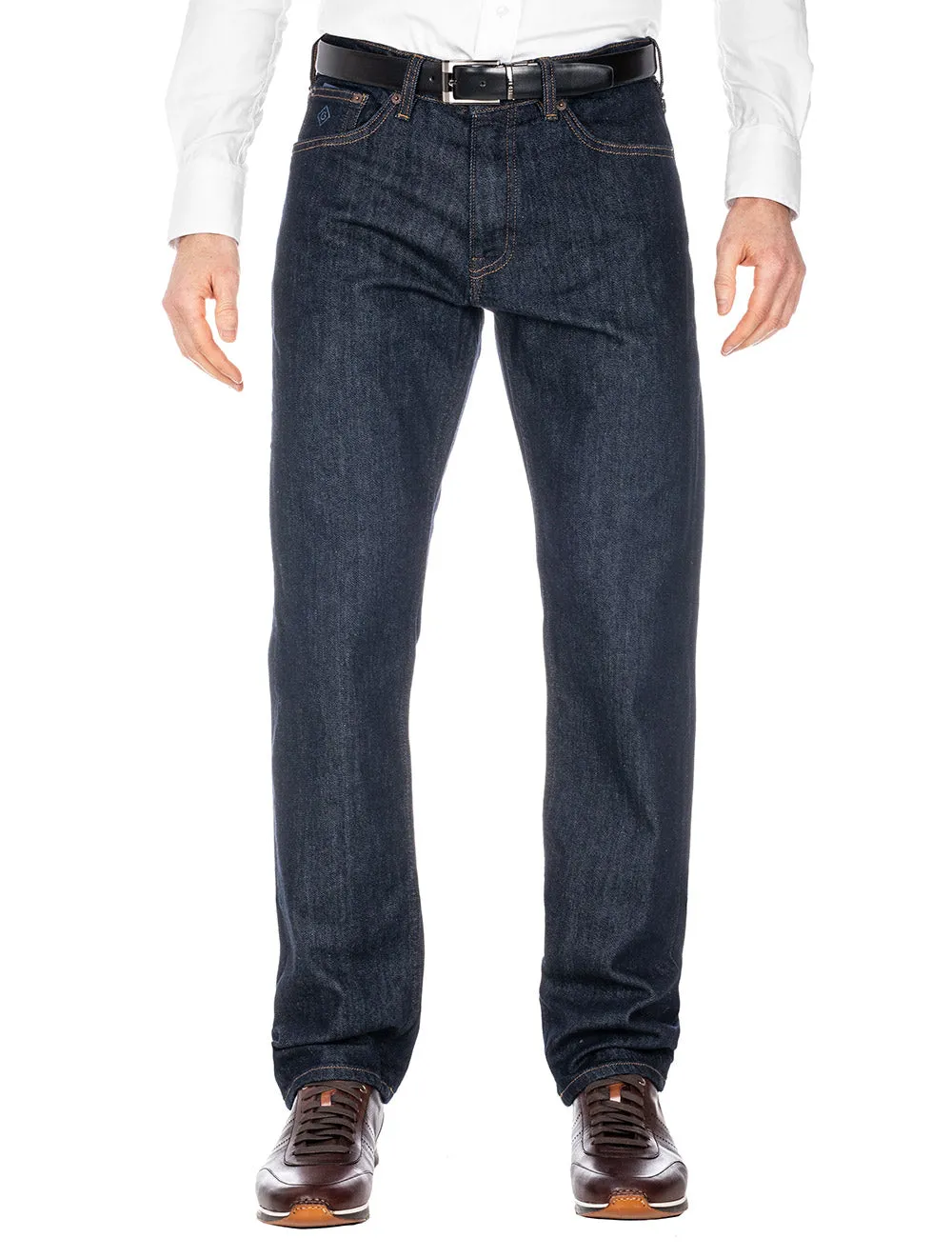 Regular Jeans Dark Blue