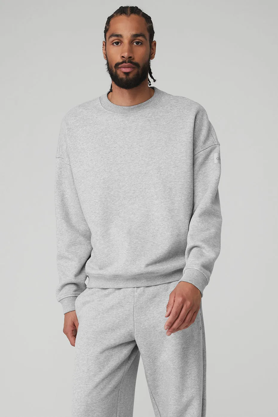 Renown Crew Neck Pullover - Athletic Heather Grey