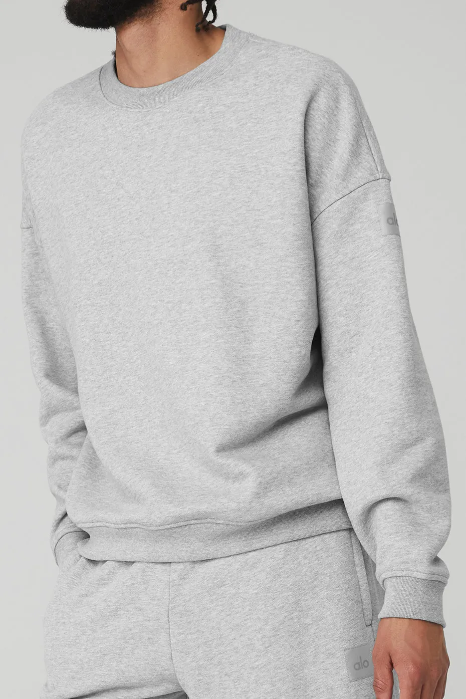 Renown Crew Neck Pullover - Athletic Heather Grey