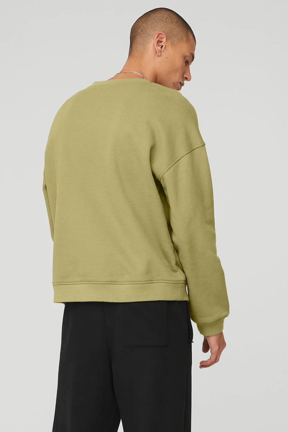 Renown Crew Neck Pullover - Wasabi