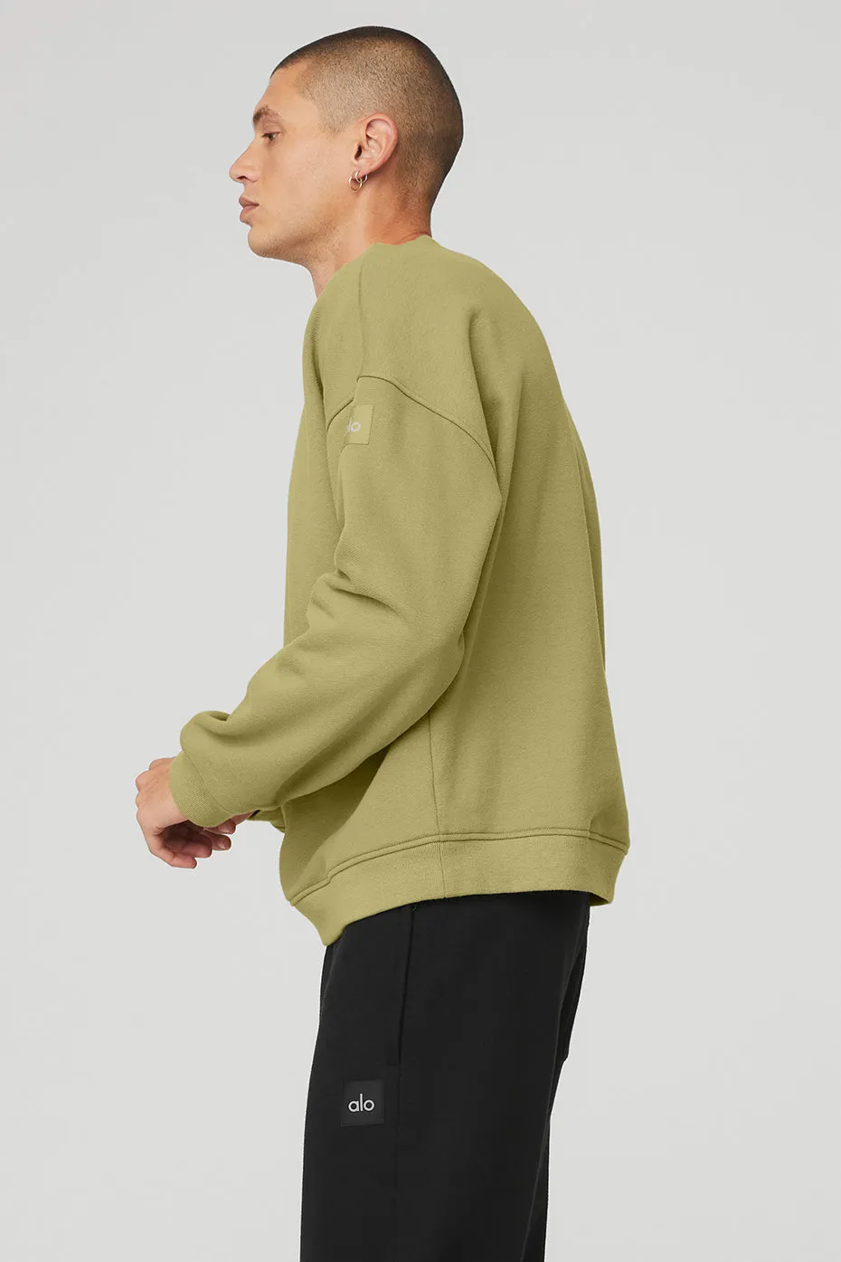 Renown Crew Neck Pullover - Wasabi