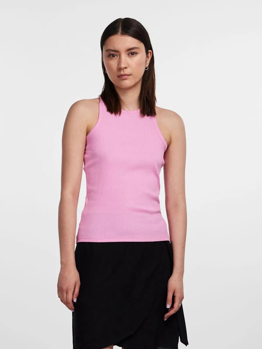 Ruka Boxer Tank - Begonia Pink