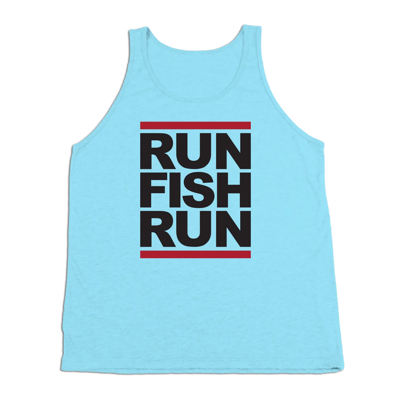 #RUNFISHRUN TriBlend Tank Top