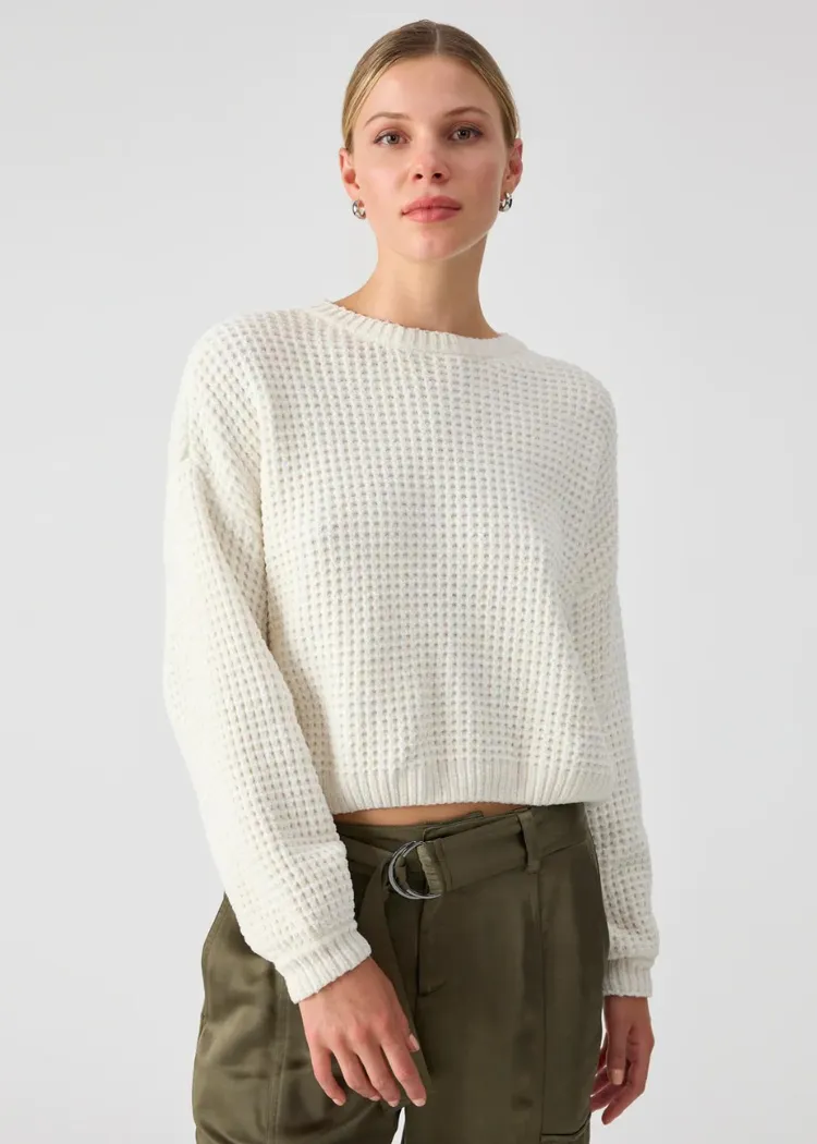 Sanctuary Under the Stars Chenille Sweater - Milk