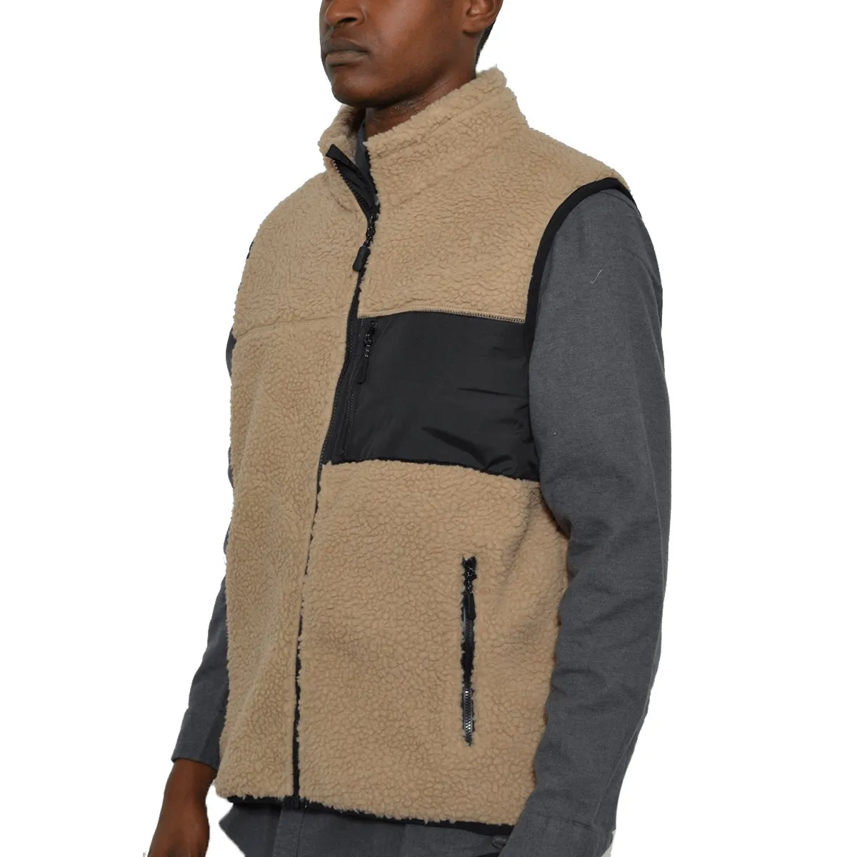 Sherpa Fleece Vest