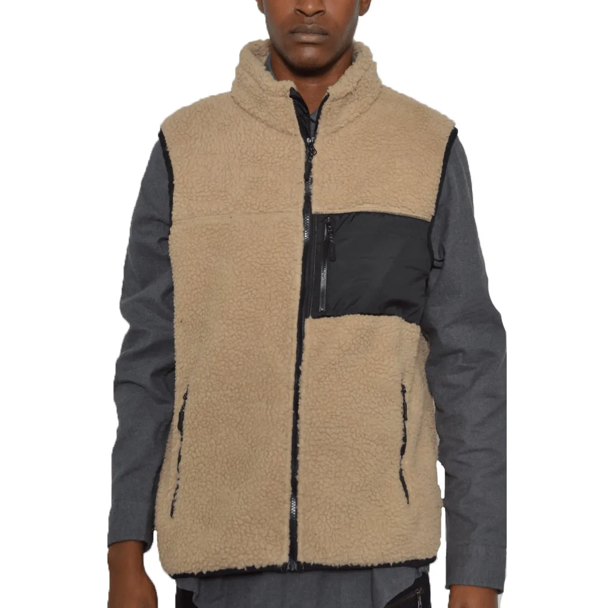 Sherpa Fleece Vest