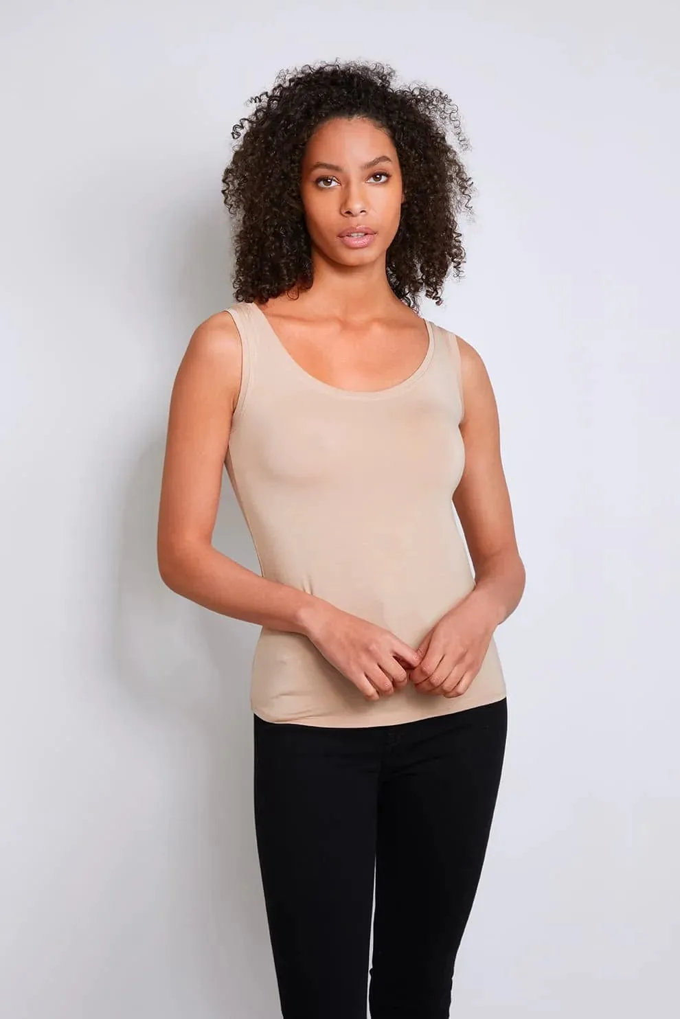 Sleeveless Micro TENCEL™ Modal Vest | Multiple Colours